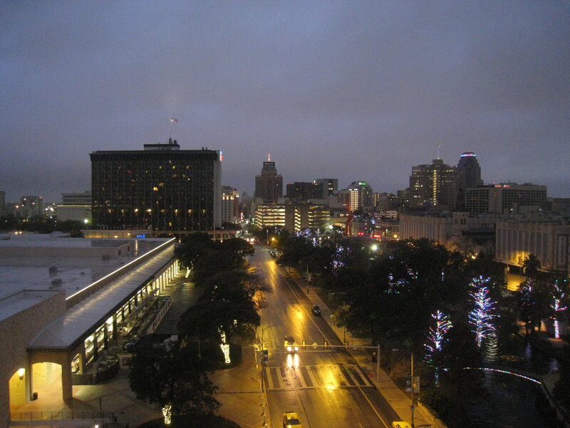 City Skyline at Dusk — Gray, Calm, Night