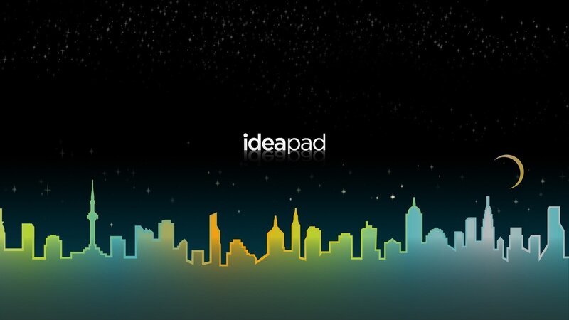 City Skyline at Night — Black, Serene, Digital Art, Stars, Moon, Skyscraper