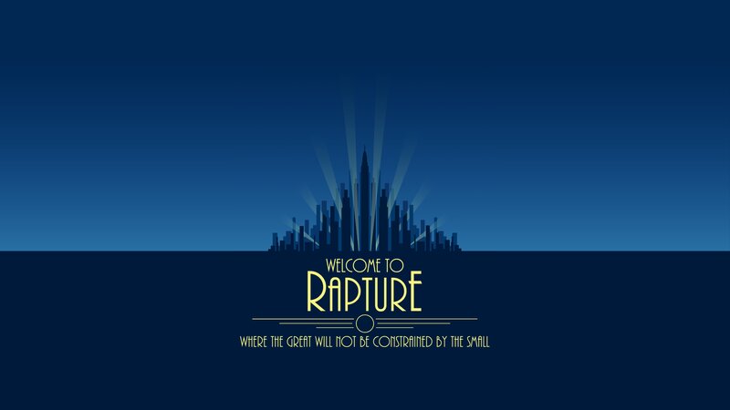 City Skyline at Night — Blue, Dramatic, Digital Art, Skyscraper, Light Beams