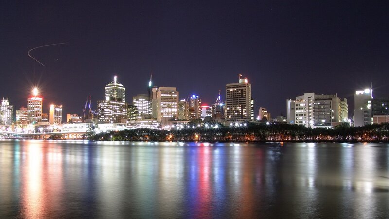 City Skyline at Night — Calm