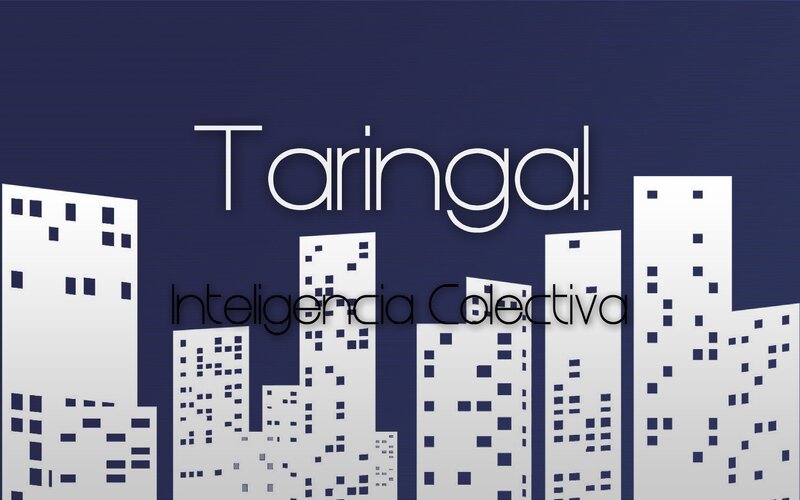City Skyline Illustration — Blue, Minimalist