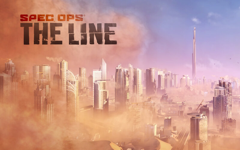 City Skyline in Haze — Orange