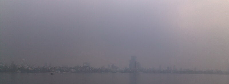 City Skyline in Haze