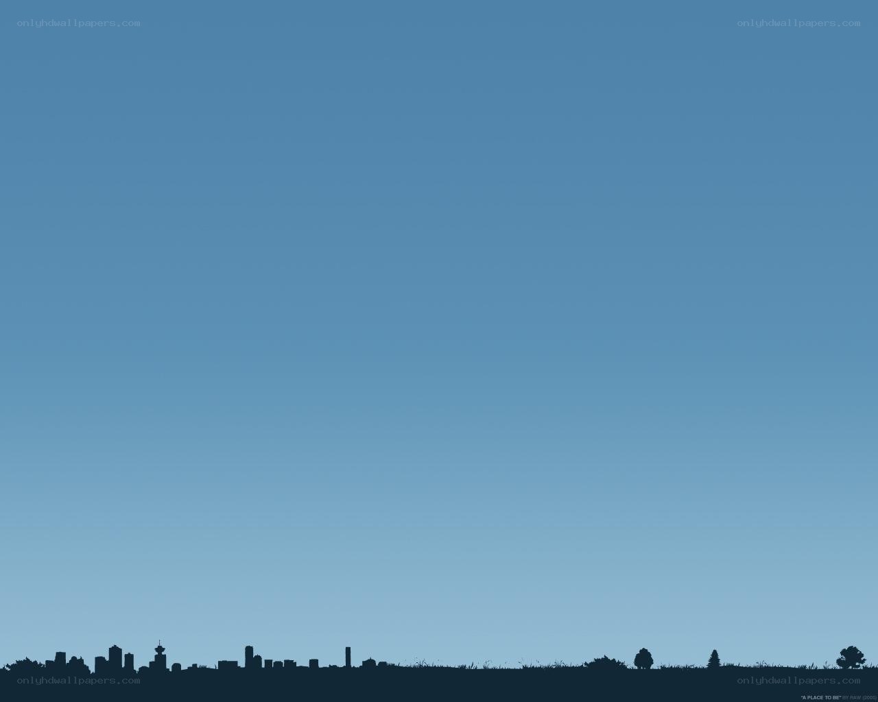 city skyline silhouette