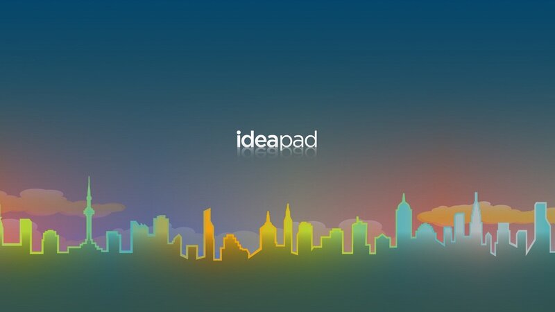 City Skyline Silhouette — Blue, Calm, Sunset