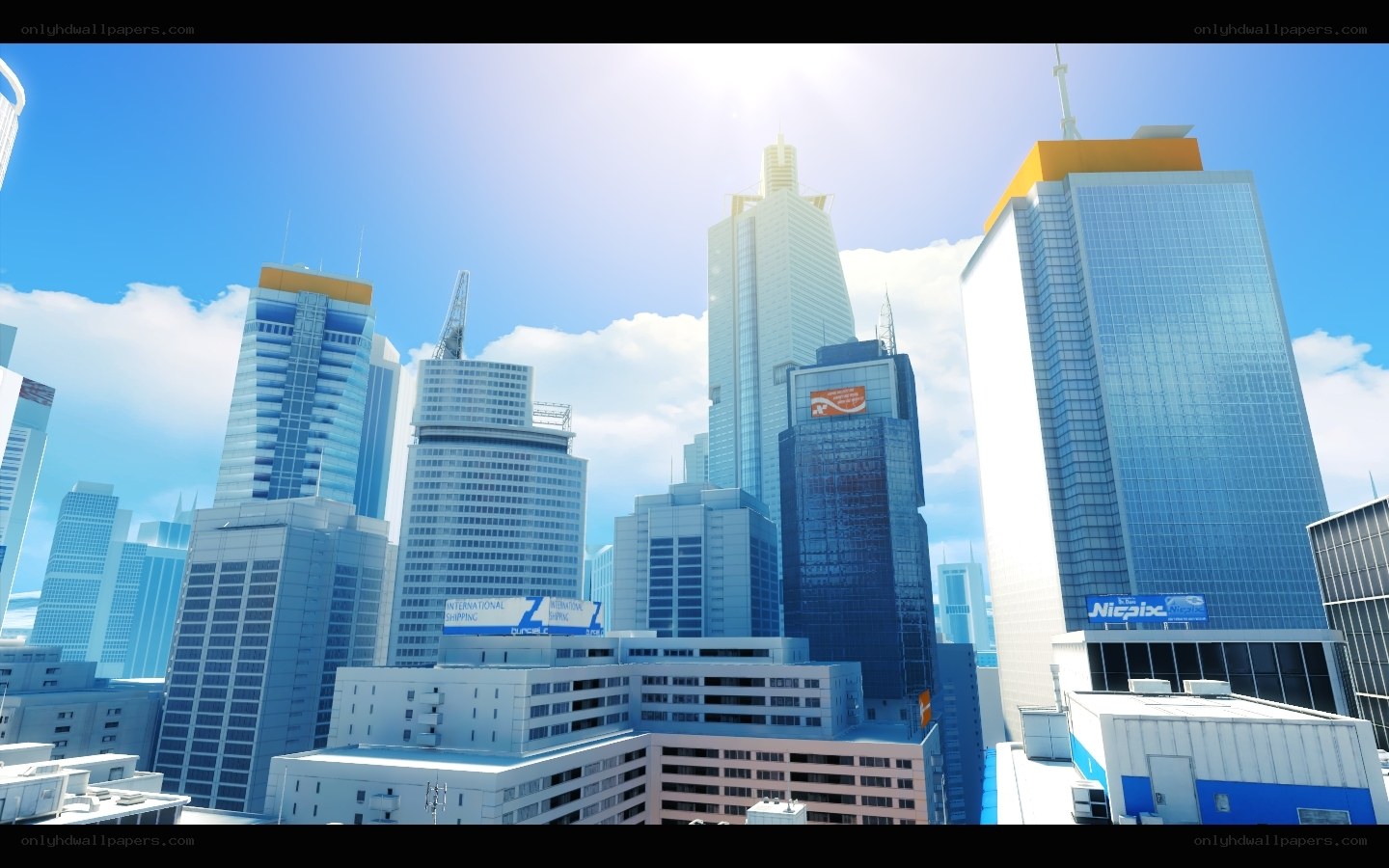 city skyline under blue sky