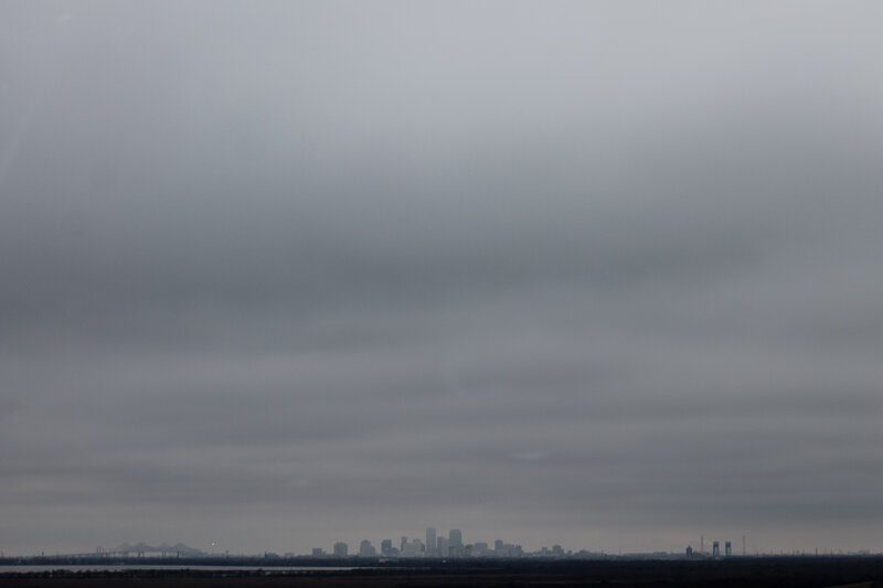 City Skyline under Clouds