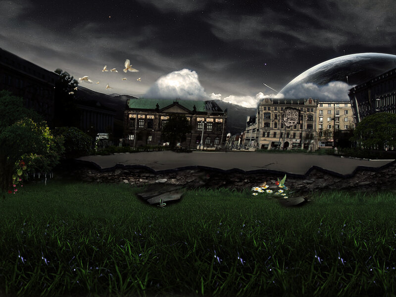 City Square at Night