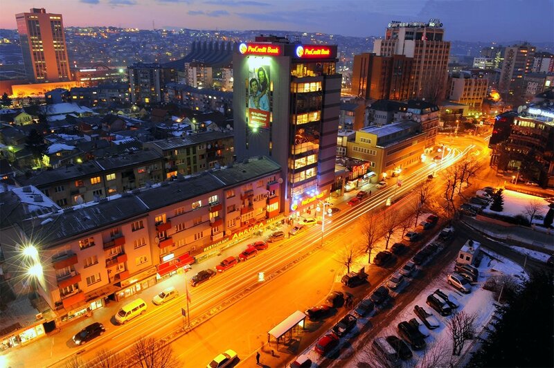 City Street at Night — Orange, Urban