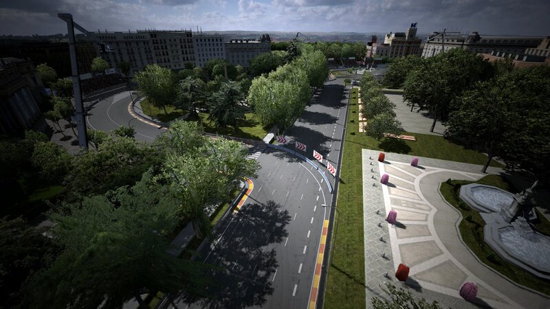 city street race track