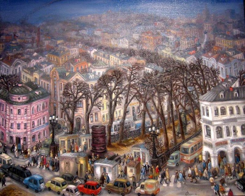 City Street Scene