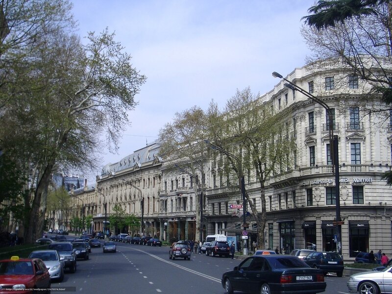 City Street with Cars — Gray, Calm