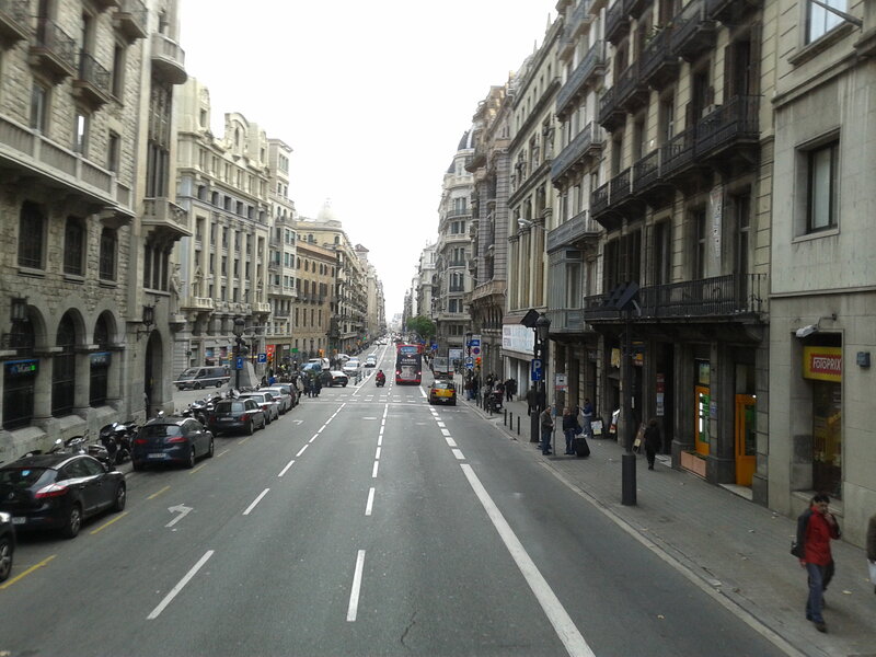 City Street with Traffic — Gray, Neutral