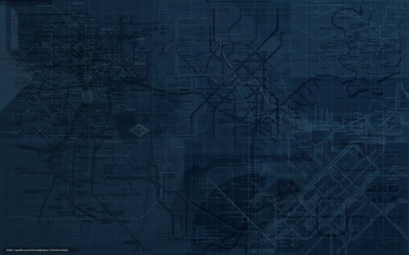 city transit map collage