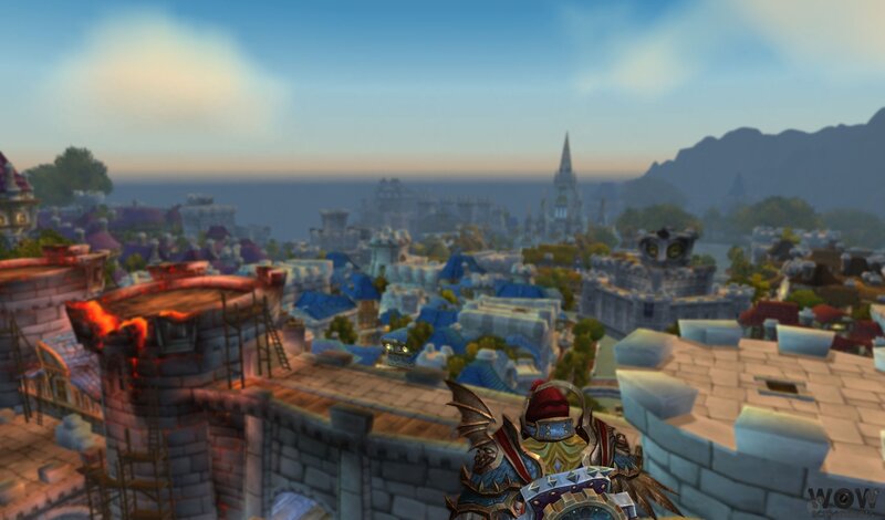 city view from a tower