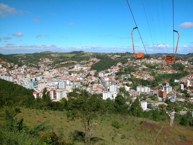 City view from cable car