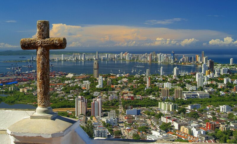City view from cross