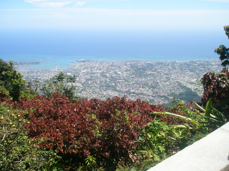city view from hillside