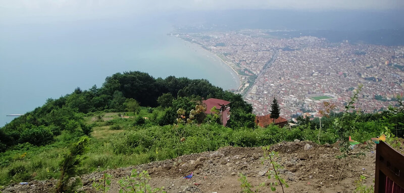 City View from Hillside — Green