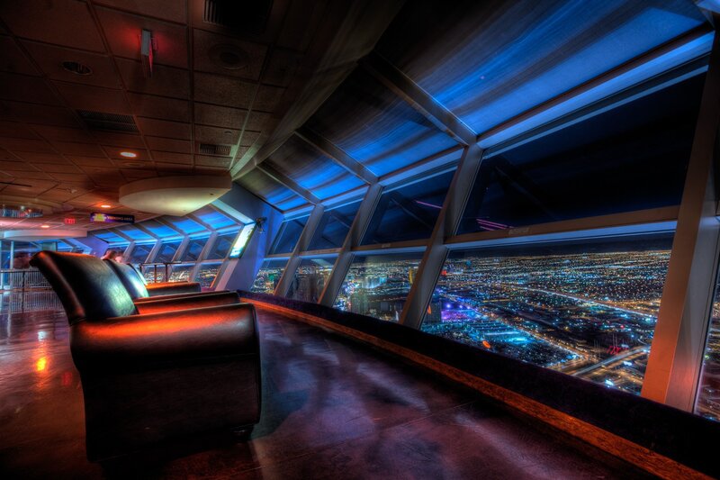 City view from observation deck