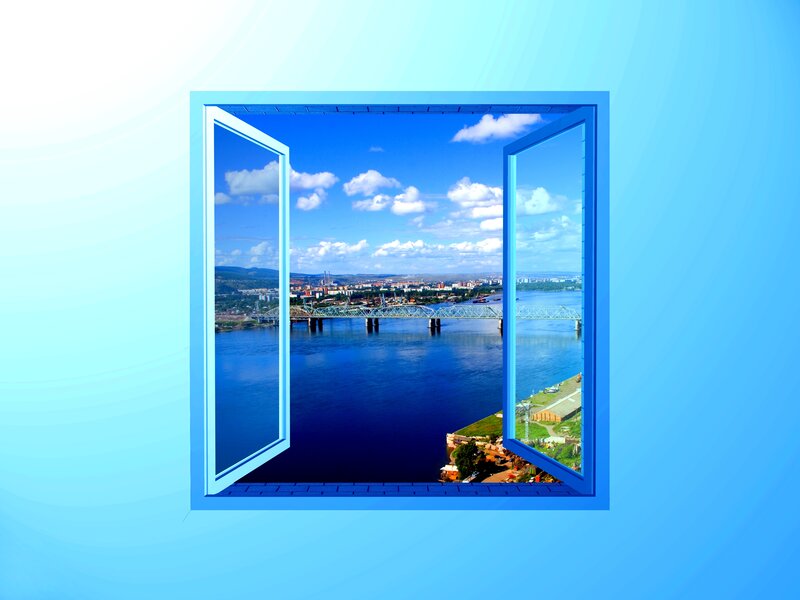 City View Through Window