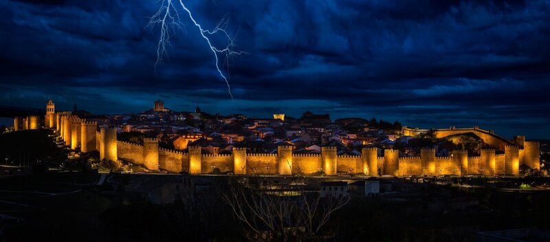 City Walls at Night