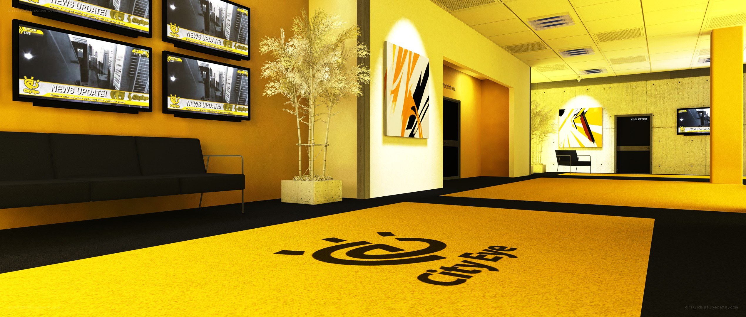 CityEye lobby interior