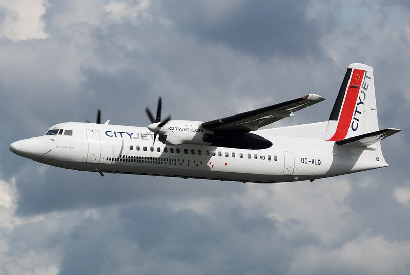 CityJet Turboprop Aircraft