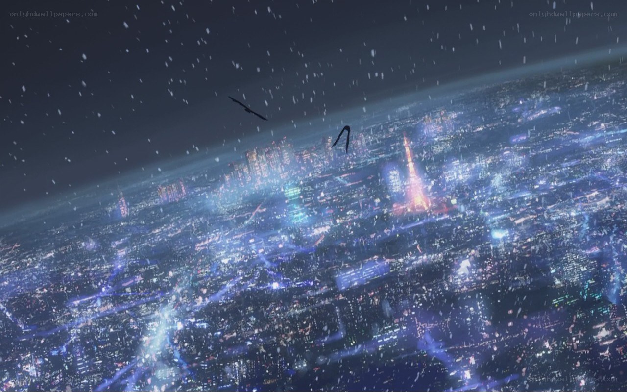 cityscape at night from space