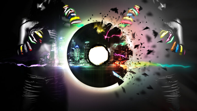 cityscape CD explosion