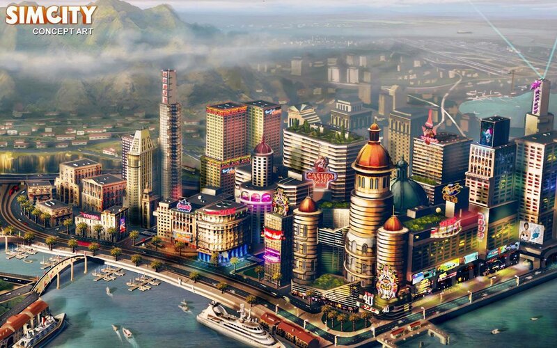 Cityscape Concept Art