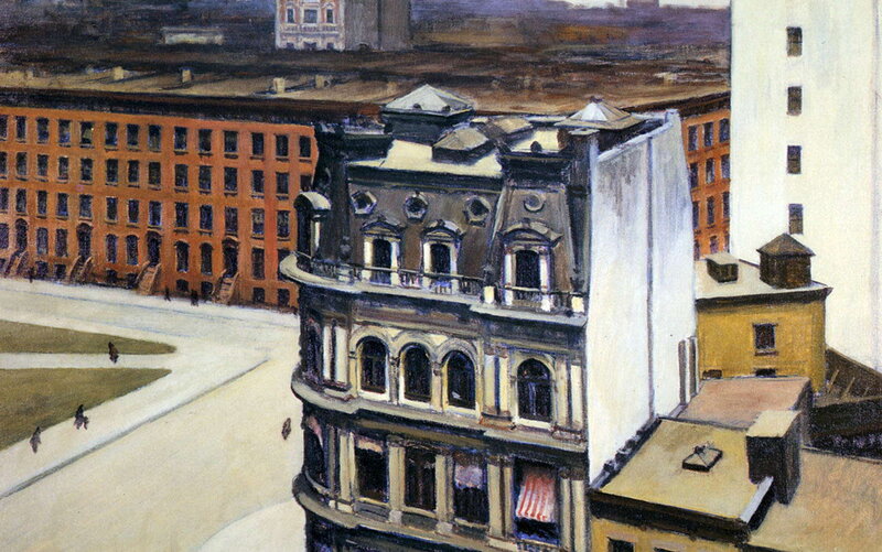 Cityscape from a high vantage