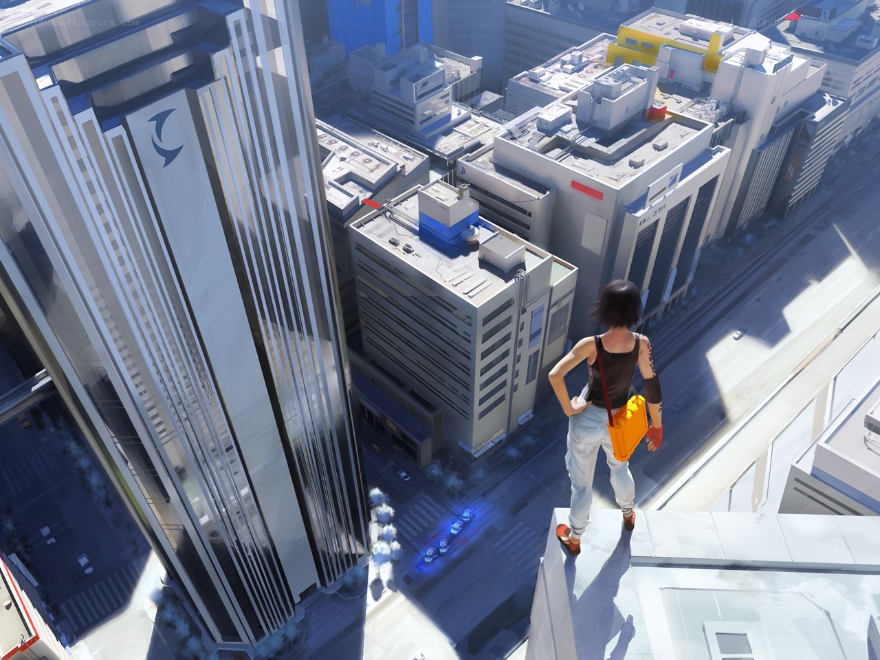 Cityscape from a high vantage