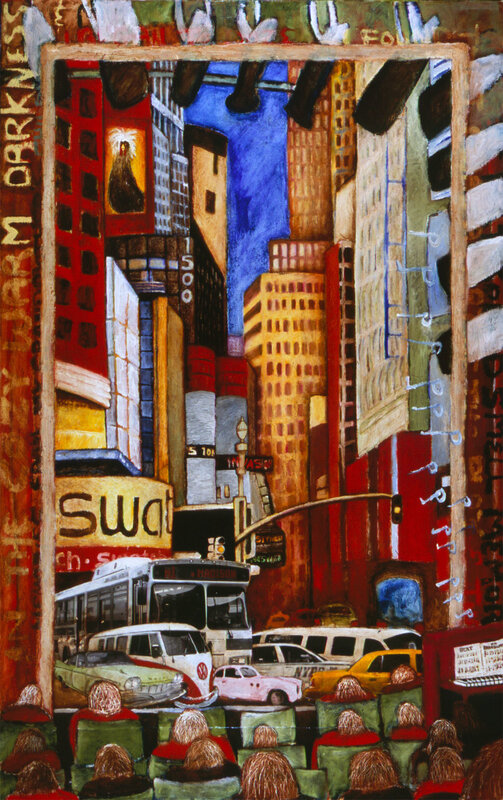 Cityscape from a Movie Theater