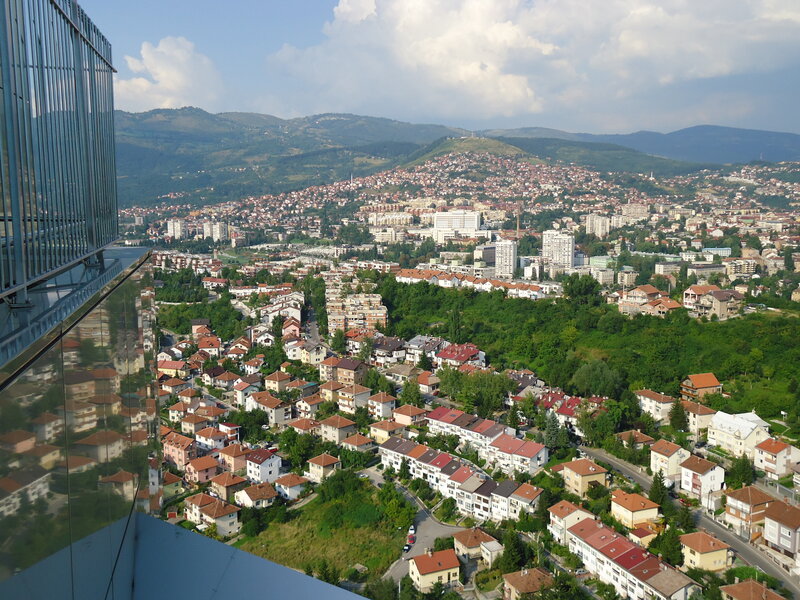 Cityscape from High Vantage — Green