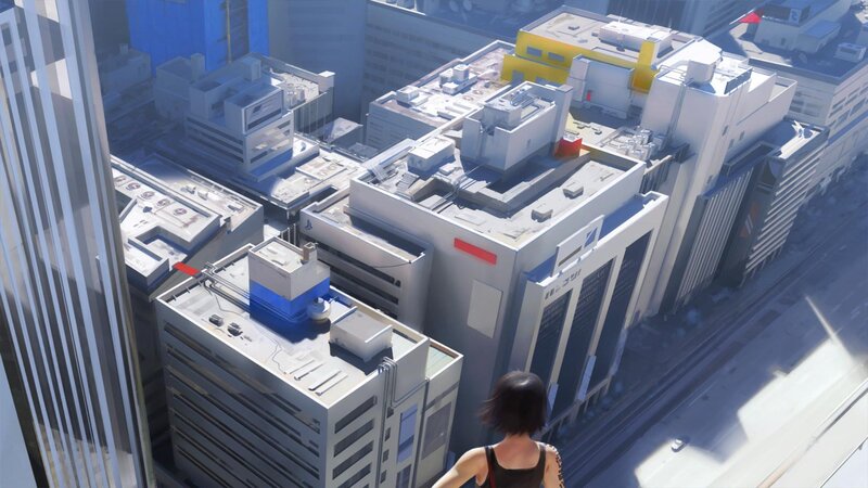cityscape from high vantage