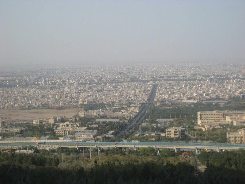 Cityscape from Hilltop — Gray