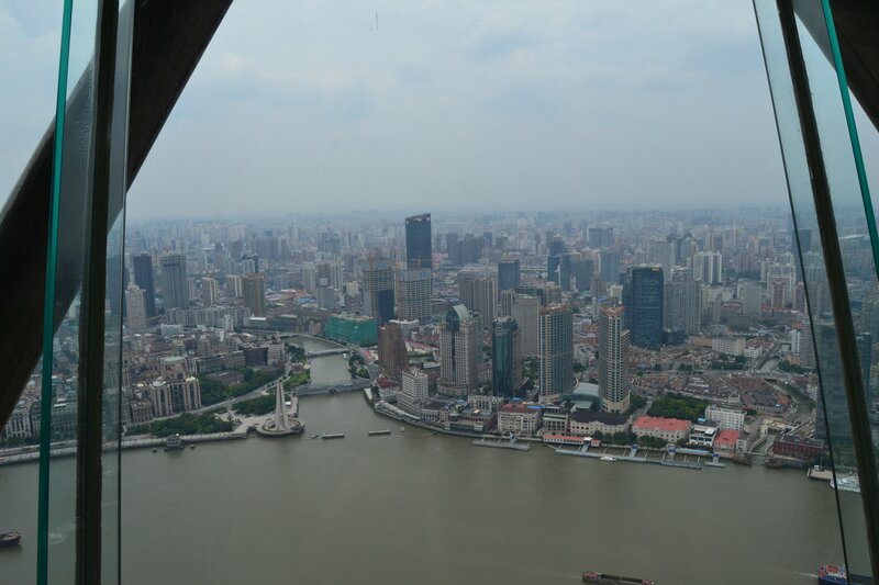 Cityscape from Skyscraper — Gray