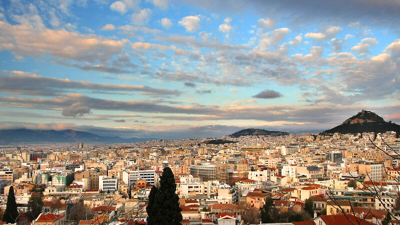 Cityscape of Athens