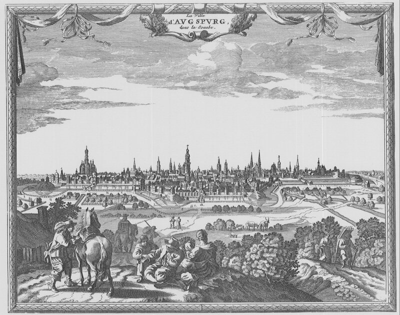 Cityscape of Augsburg