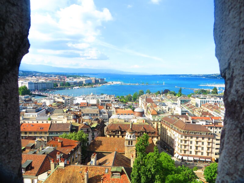 Cityscape of Geneva