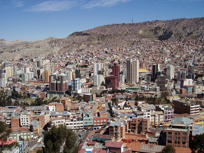 Cityscape of La Paz