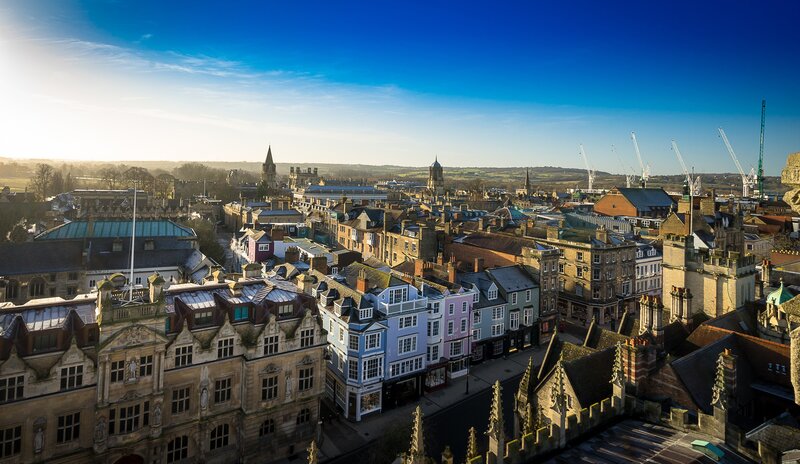 Cityscape of Oxford