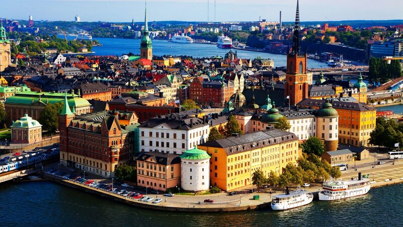 Cityscape of Stockholm