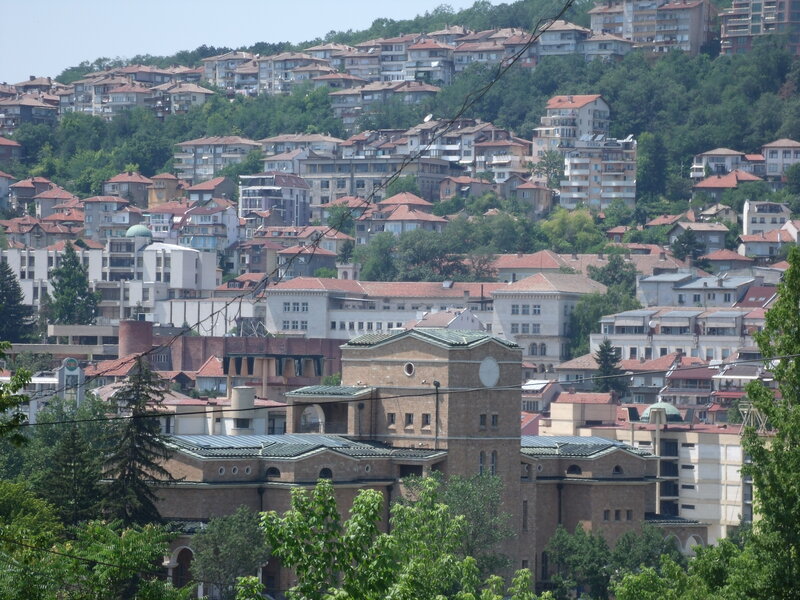 Cityscape on a Hill