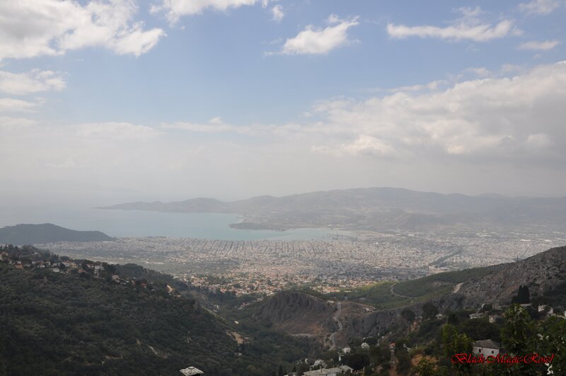Cityscape Overlooking Bay