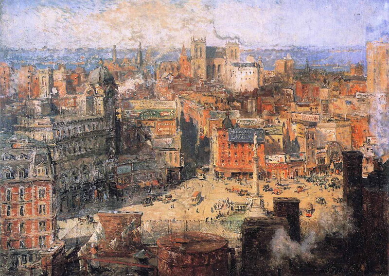 Cityscape Painting