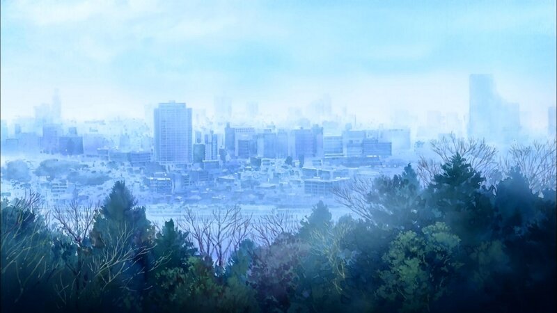 Cityscape Through Fog