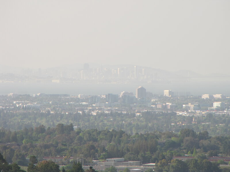 Cityscape Through Haze