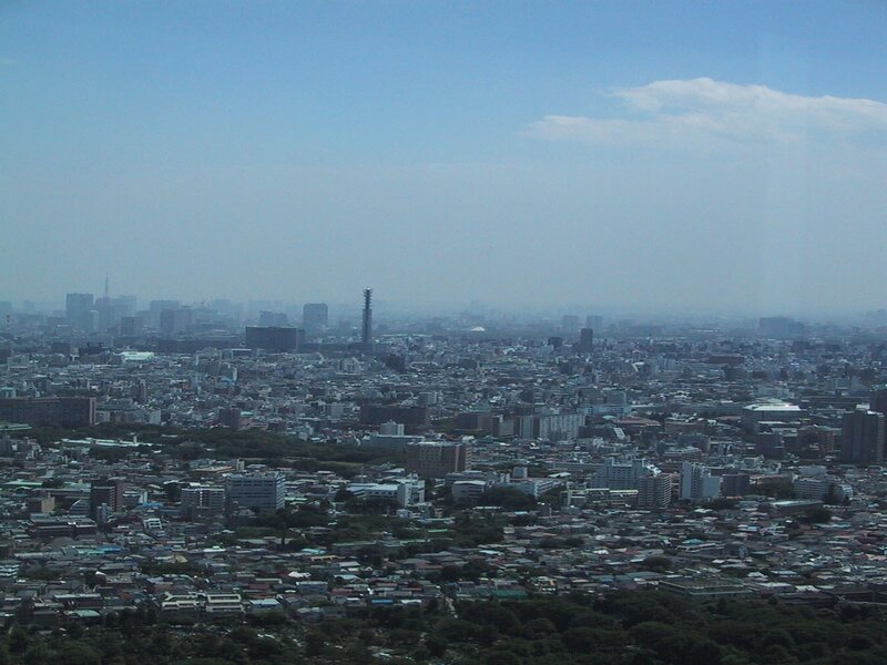 cityscape view from a high vantage point
